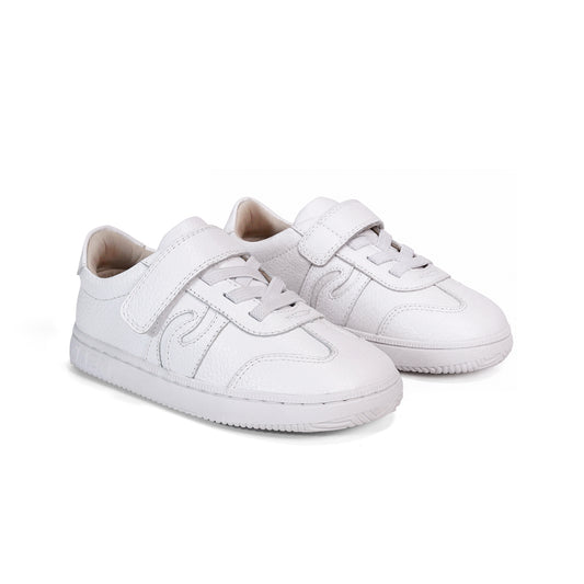 Zapatillas barefoot para niños Noa blancas all white